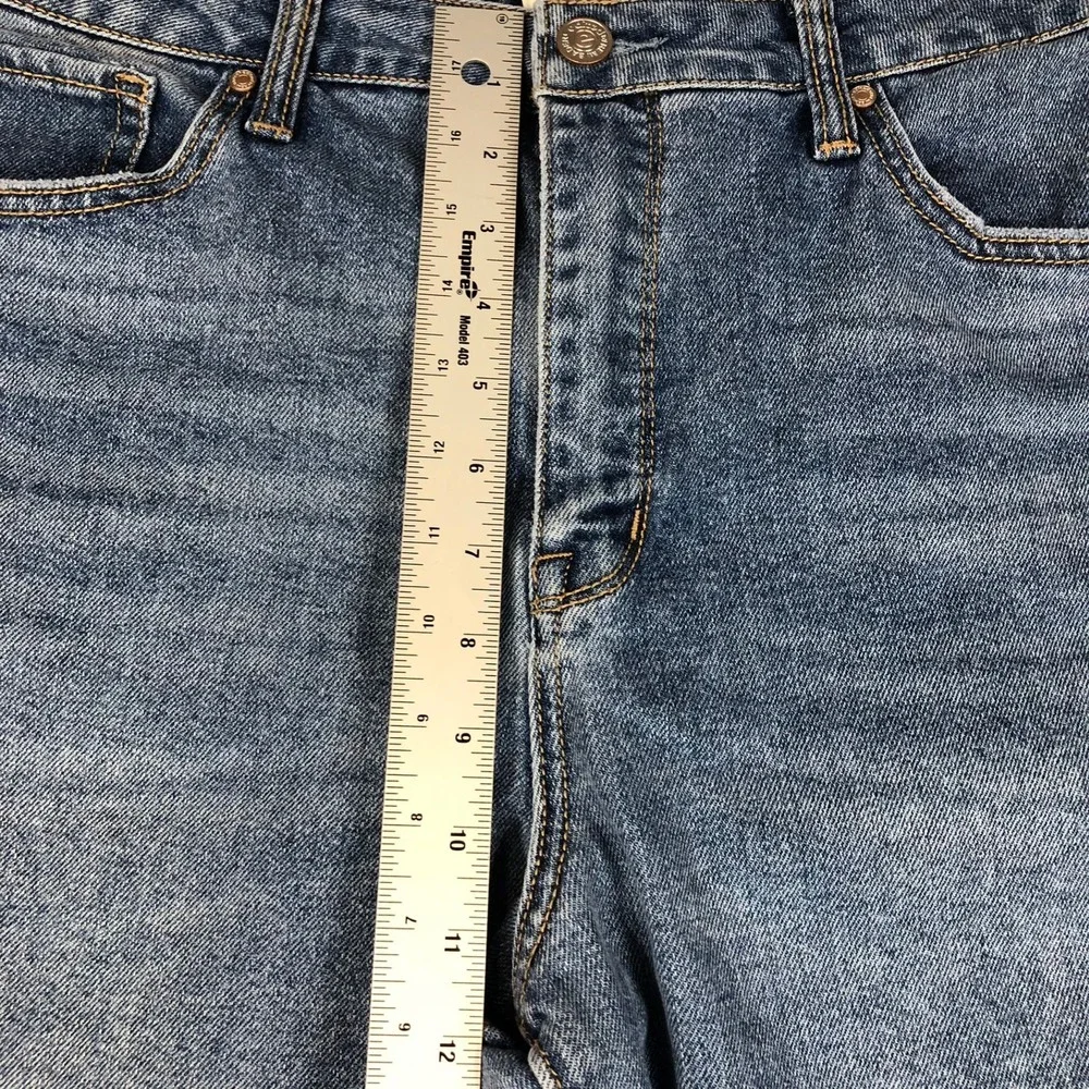 Edited by Remi Bader High Rise‎ Wide Leg Jeans Light Wash Size 16 VTG Y2K